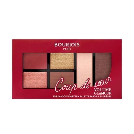 PALETTE FARDS À PAUPIÈRES VOLUME GLAMOUR COUP DE CŒUR BOURJOIS