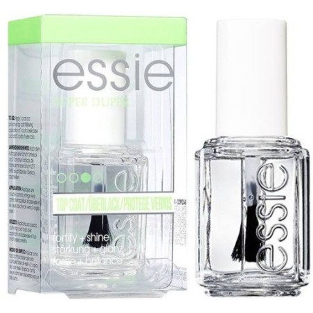 TOP COAT FORTIFIANT + BRILLANCE SUPER DUPER ESSIE