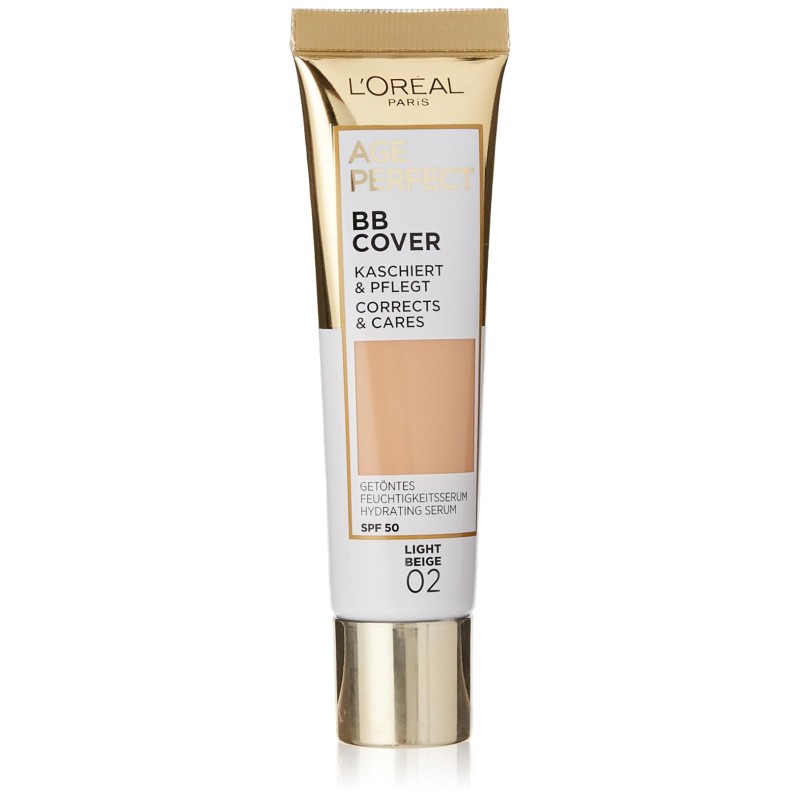 SERUM HYDRATANT CORRECTION ET SOIN AGE PERFECT BB COVER L'OREAL