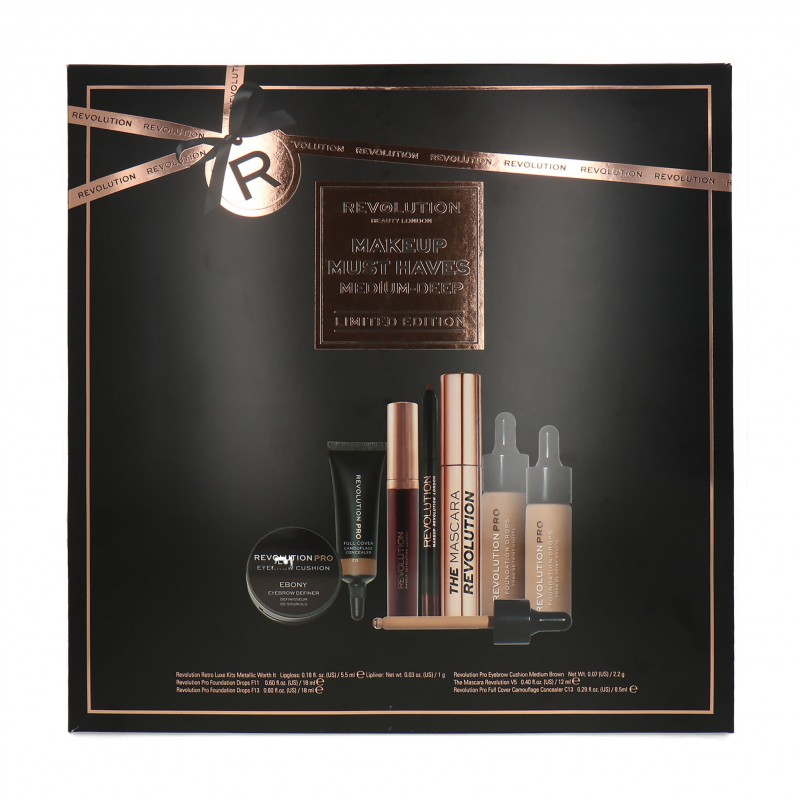 COFFRET MAKEUP MUST HAVES MEDIUM DEEP REVOLUTION