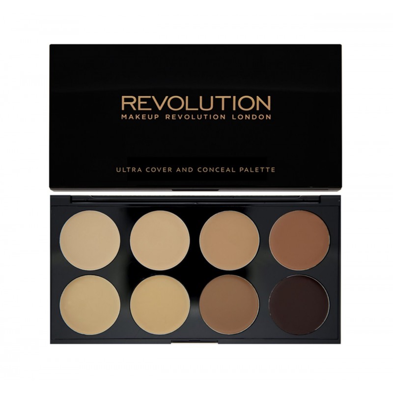 PALETTE COVER & CONCEAL MEDIUM DARK MAKEUP REVOLUTION