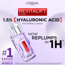 SÉRUM ANTI-RIDES 1,5% ACIDE HYALURONIQUE PUR REVITALIFT FILLER 30ML L'OREAL