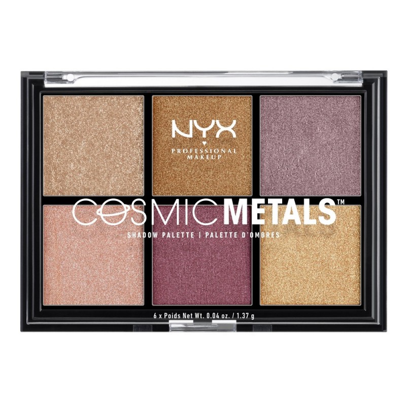 PALETTE DE FARDS A PAUPIÈRES COSMIC METALS NYX PROFESSIONAL MAKEUP