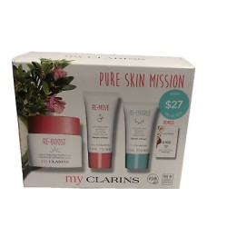 COFFRET 3 PIÈCES PURE SKIN MISSION CLARINS