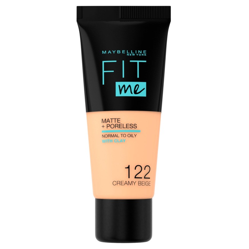 FOND DE TEINT FIT ME MATTE + PORELESS GEMEY MAYBELLINE