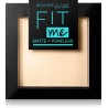 FOND DE TEINT POUDRE FIT ME MATTE + PORELESS GEMEY MAYBELLINE